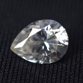 CERTIFIED Moissanite Pear Shape Loose Gemstone 5x7 MM VVS1 D Color 1 Pcs